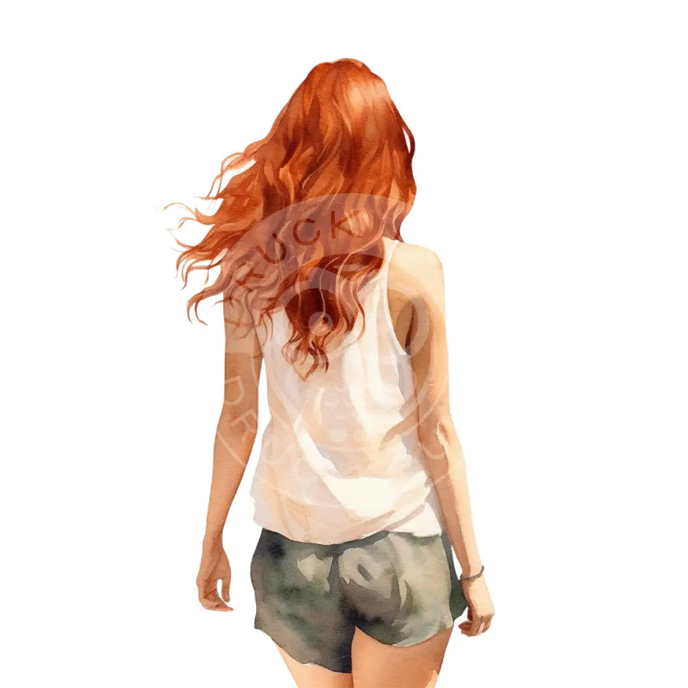 Bügelbild Girl Sommer 291-16A