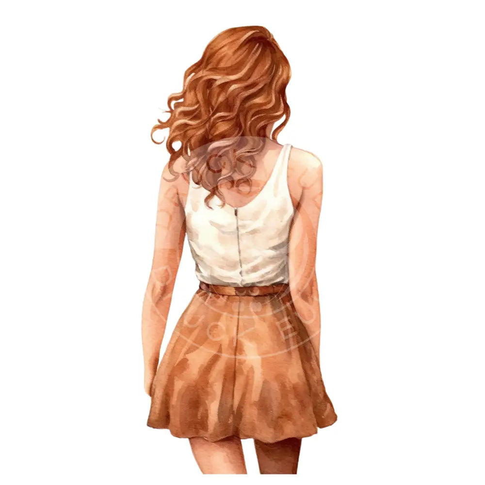 Bügelbild Girl Sommer 291-18A