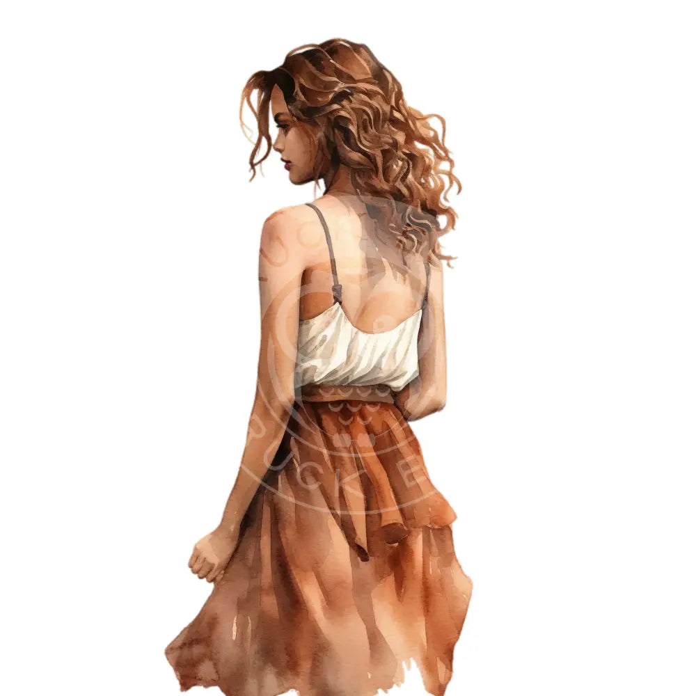 Bügelbild Girl Sommer 291-24A