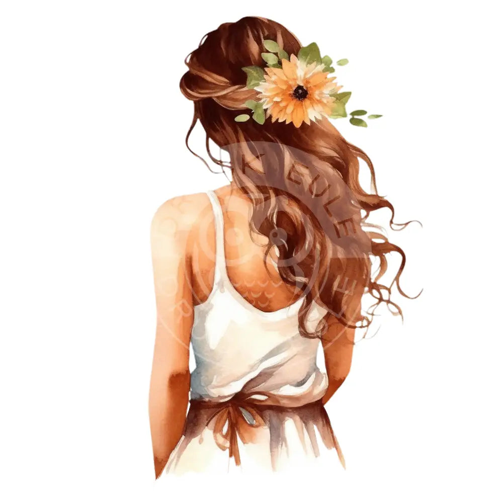 Bügelbild Girl 291-3A