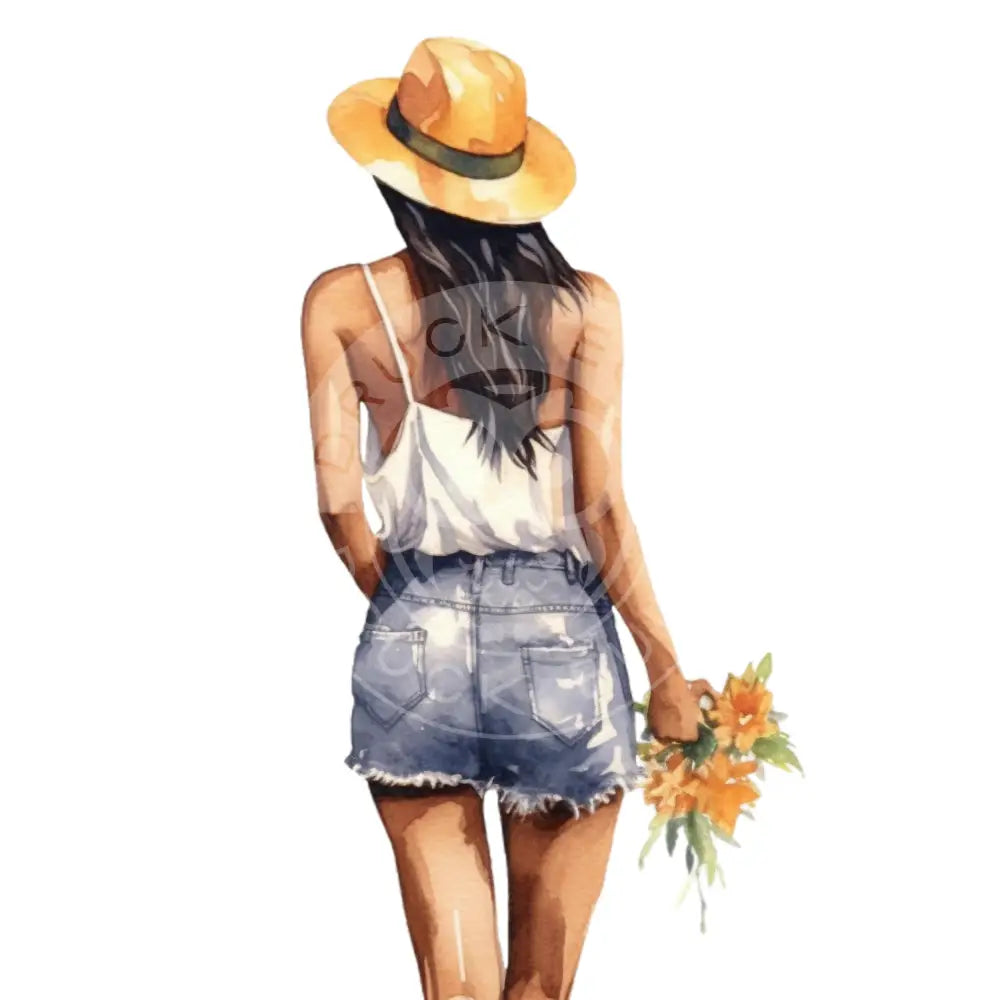 Bügelbild Girl 291-9A