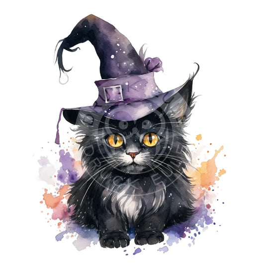 Bügelbild Halloween Cat 436-2