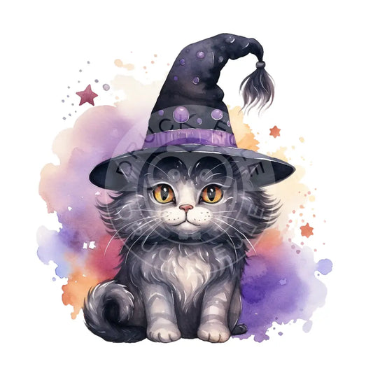 Bügelbild Halloween Cat 436-3