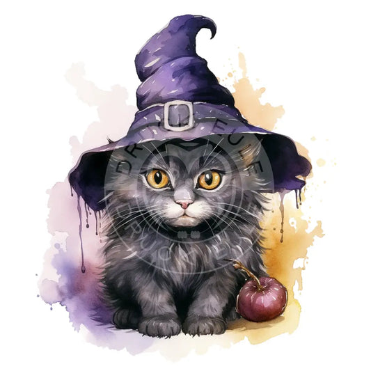 Bügelbild Halloween Cat 436-4