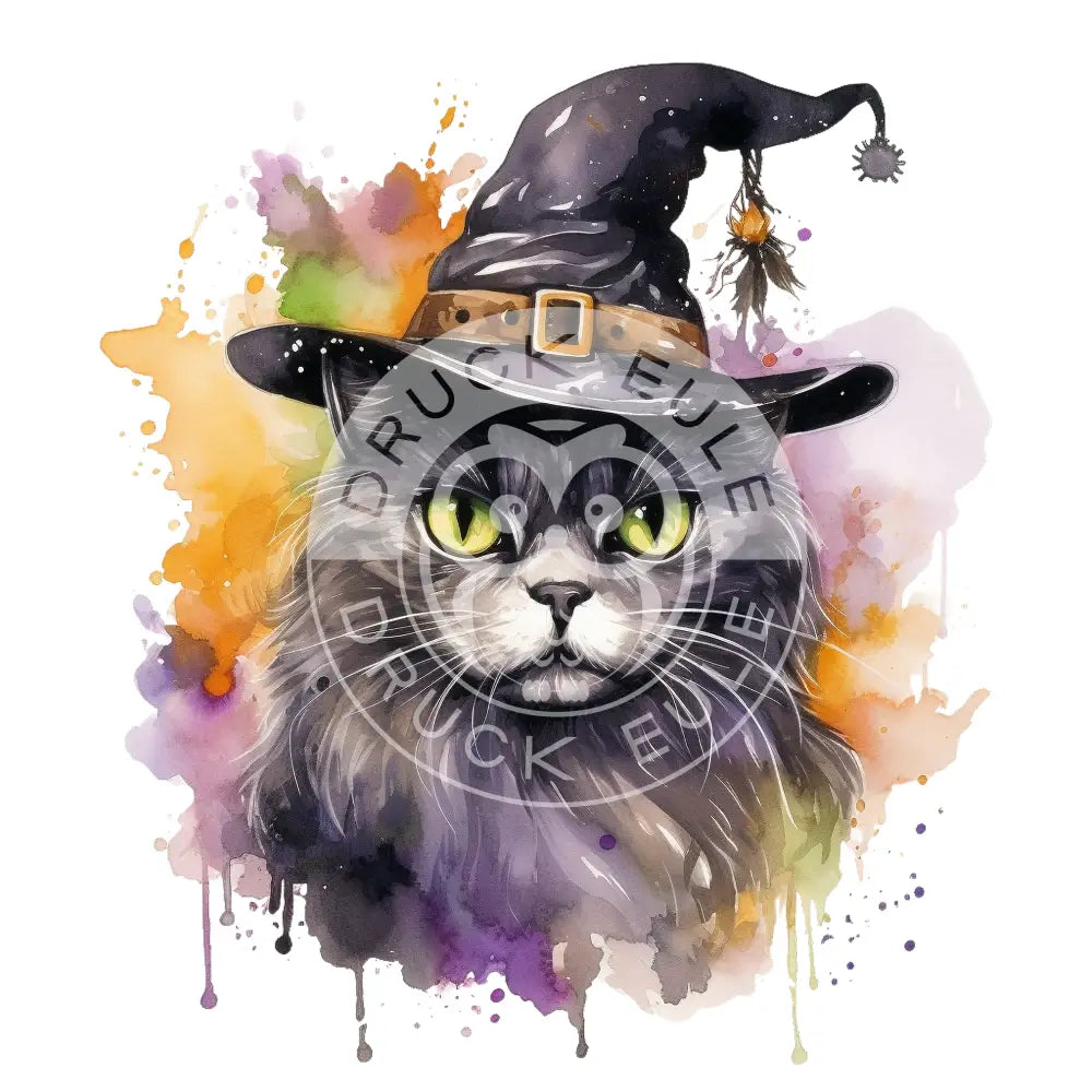 Bügelbild Halloween Cat 436-5