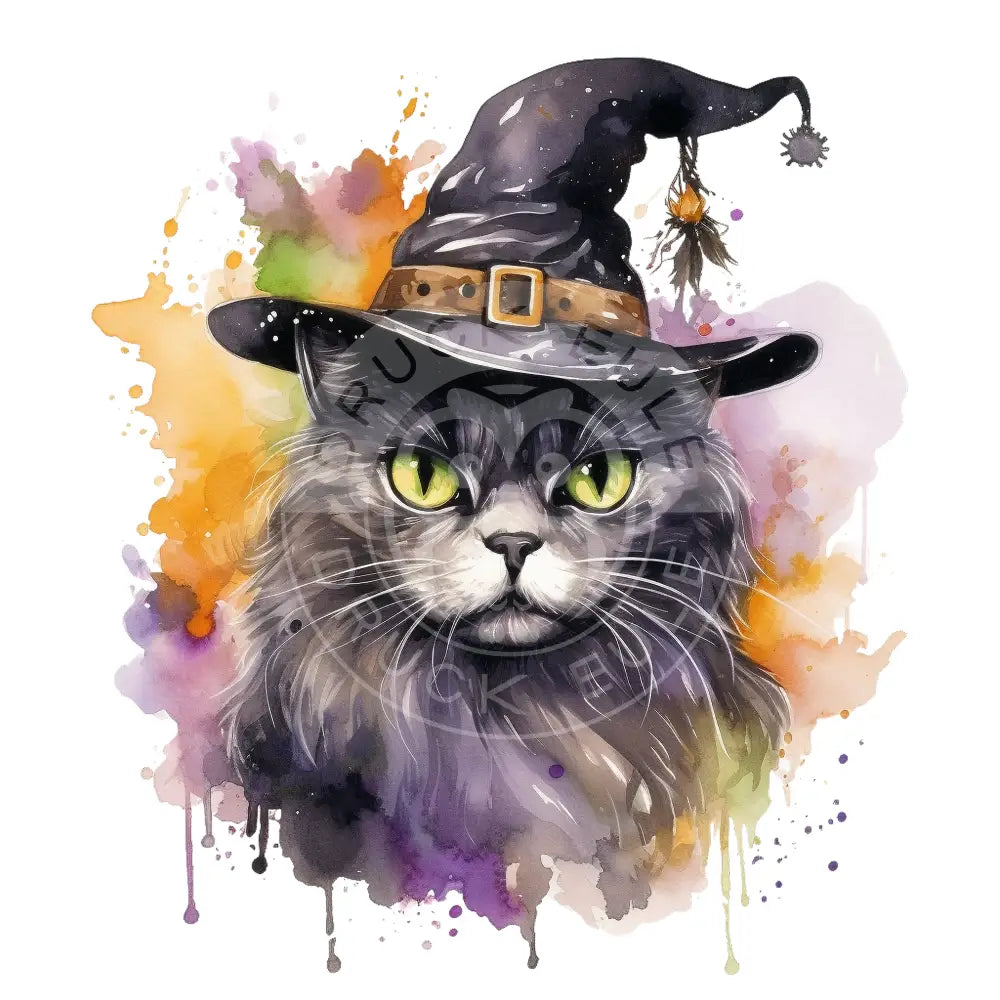 Bügelbild Halloween Cat 436-5