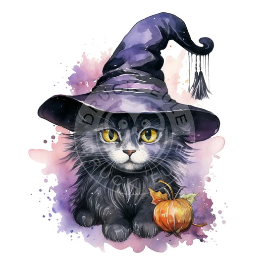 Bügelbild Halloween Cat 436-6