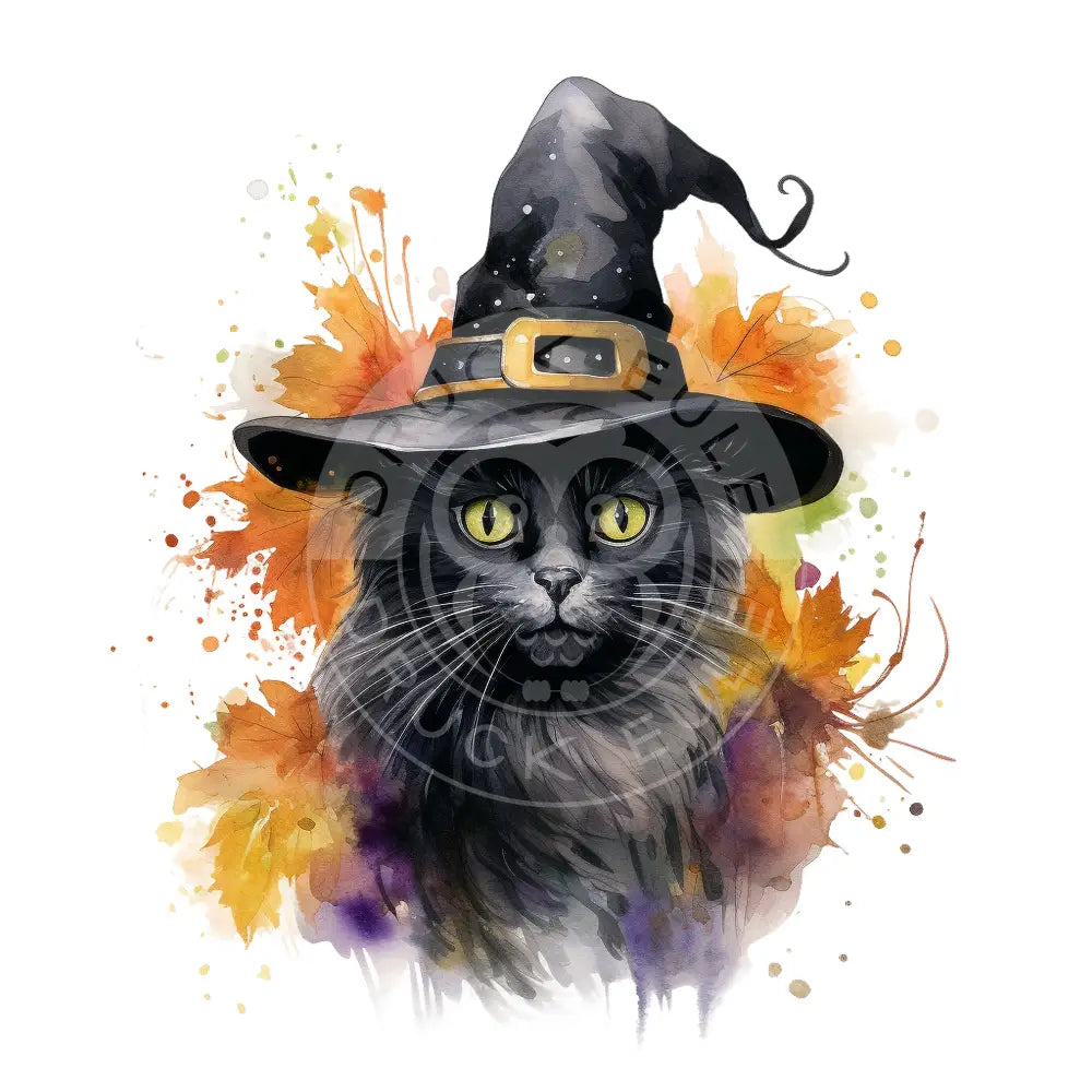 Bügelbild Halloween Cat 436-9