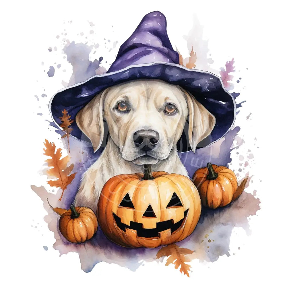 Bügelbild Halloween Hund 452-13