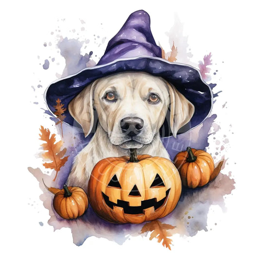Bügelbild Halloween Hund 452-13