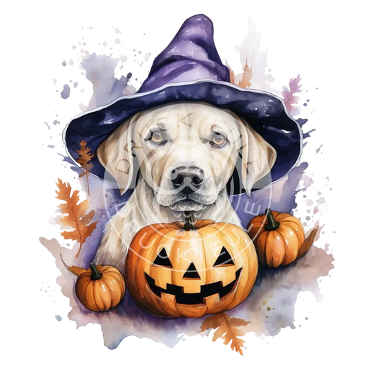 Bügelbild Halloween Hund 452-13