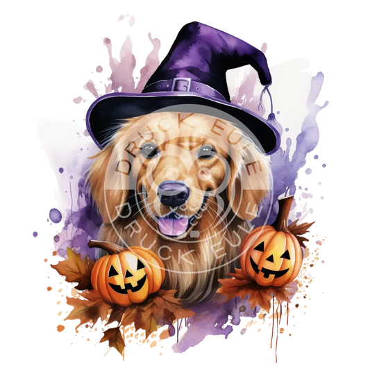 Bügelbild Halloween Hund 452-3