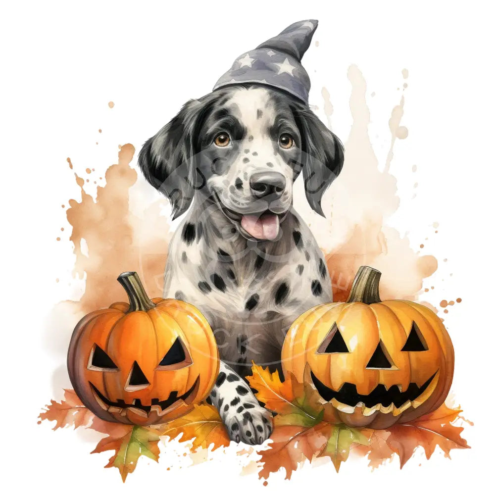 Bügelbild Halloween Hund 452-5