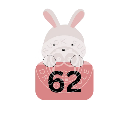 Bügelbild Hase 56-92 Bügelbild
