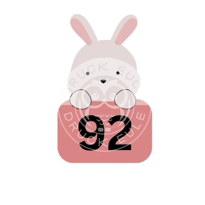 Bügelbild Hase 56-92