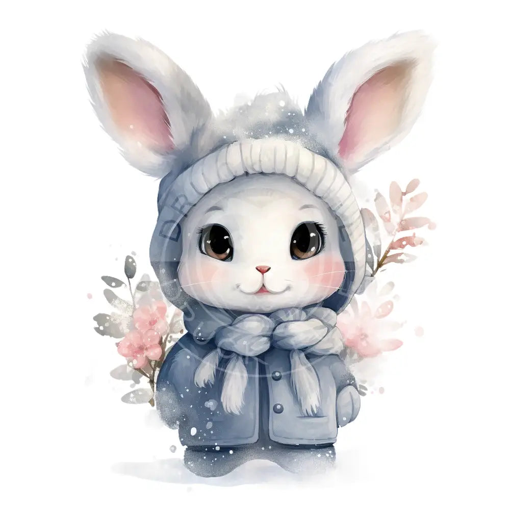 Bügelbild Hase 764-10