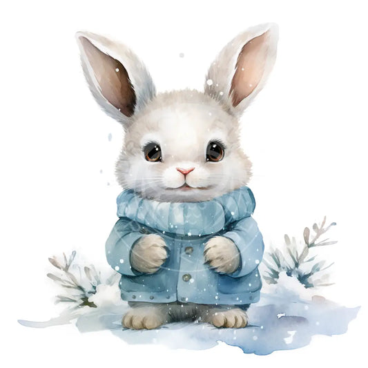 Bügelbild Hase 764-6