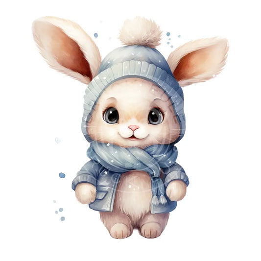 Bügelbild Hase 764-7