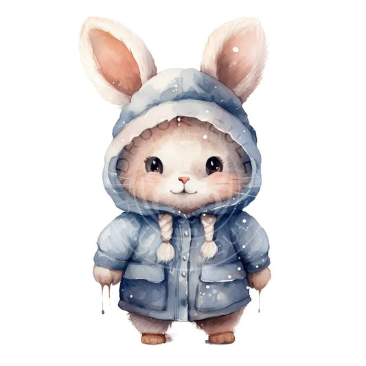 Bügelbild Hase 764-8