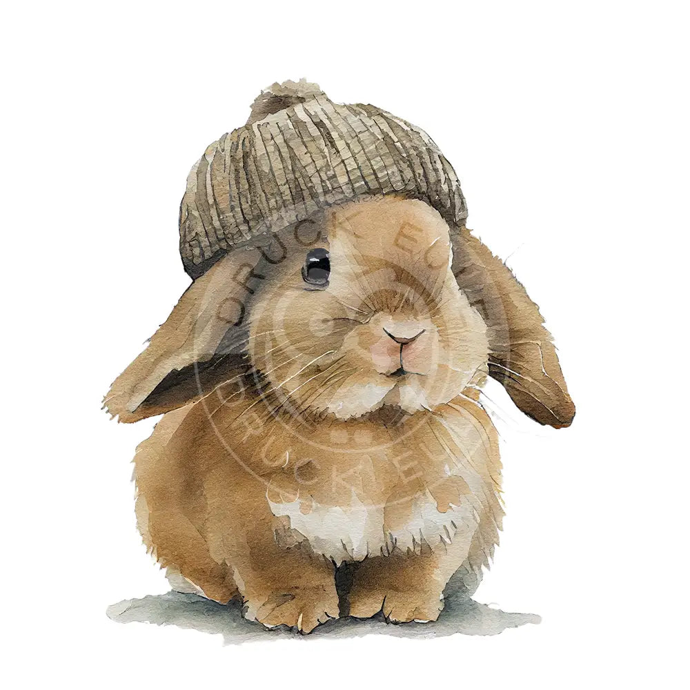 Bügelbild Hats Bunnies 3-2