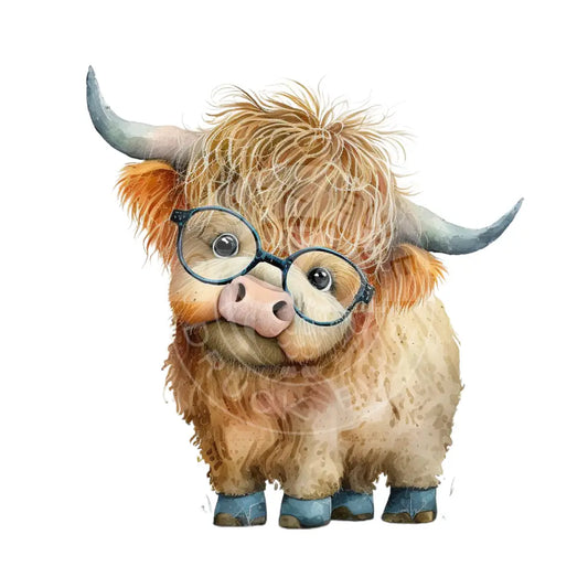 Bügelbild Highland Kuh 1.4.1