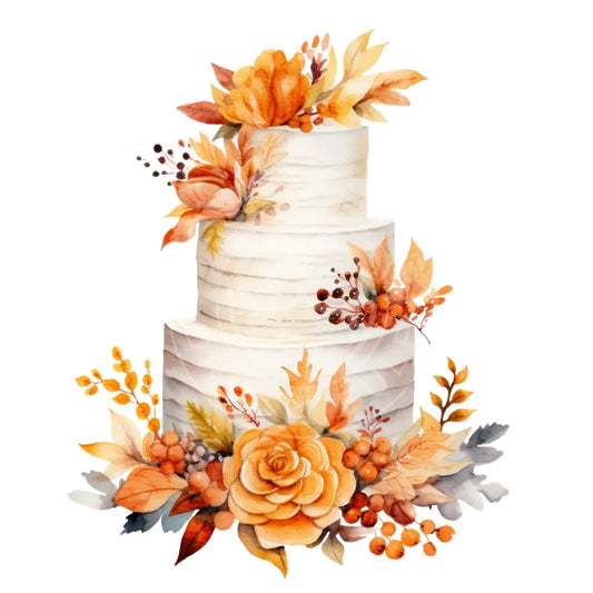 Bügelbild Hochzeit Herbst 367-18