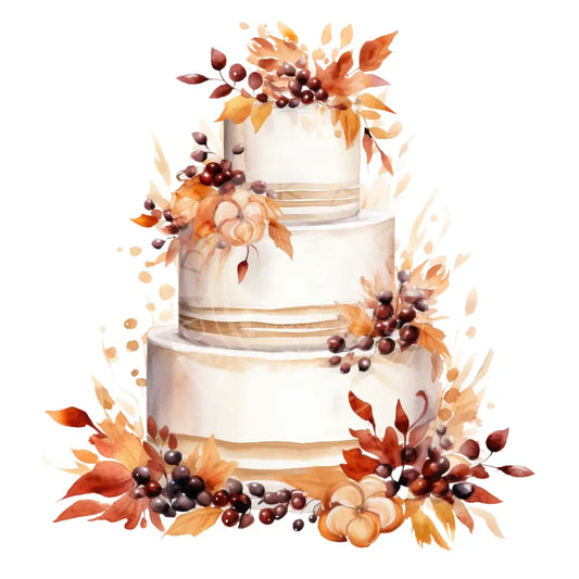 Bügelbild Hochzeit Herbst 367-4