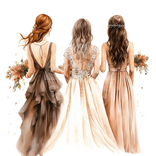 Bügelbild Hochzeit Herbst 367-6