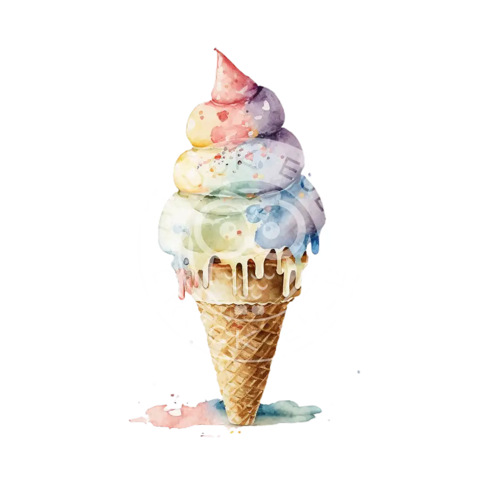 Bügelbild Ice Cream 102-1