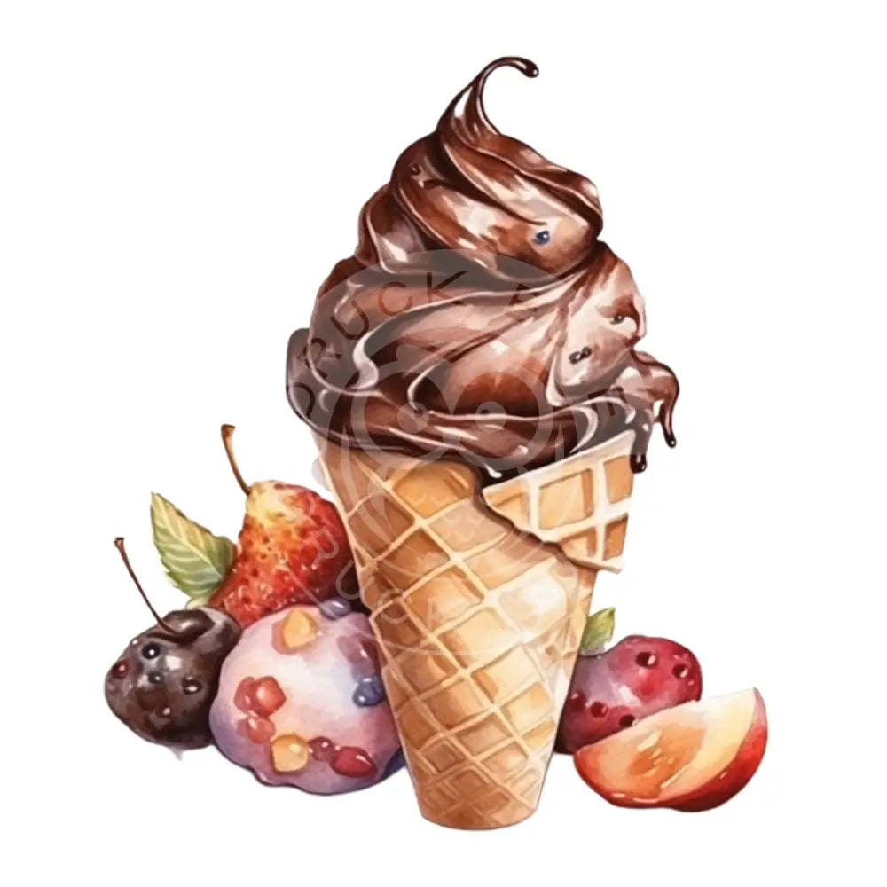 Bügelbild Ice Cream 102-23