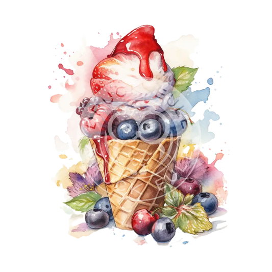 Bügelbild Ice Cream 102-27