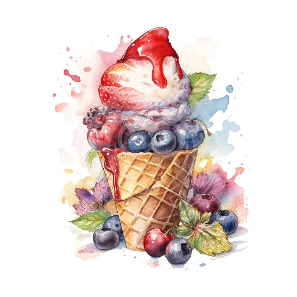 Bügelbild Ice Cream 102-27