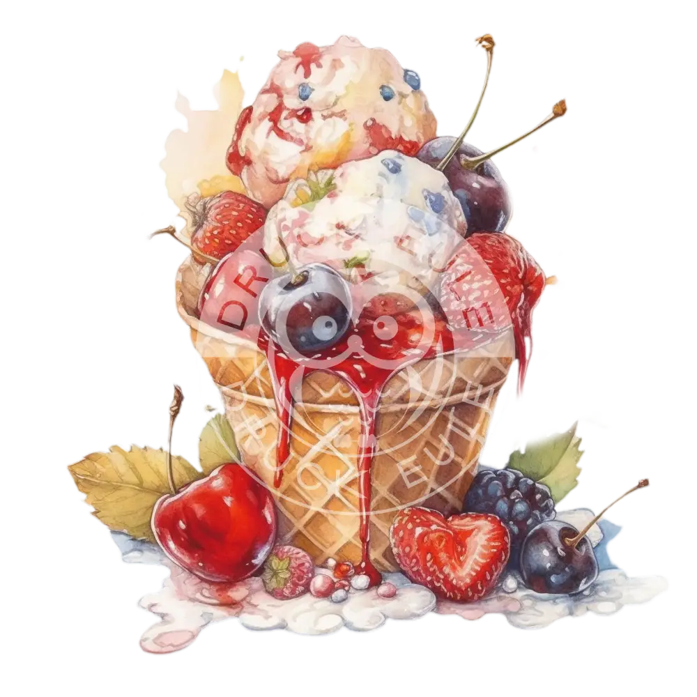 Bügelbild Ice Cream 102-29