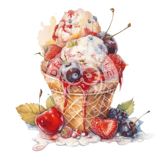 Bügelbild Ice Cream 102-29