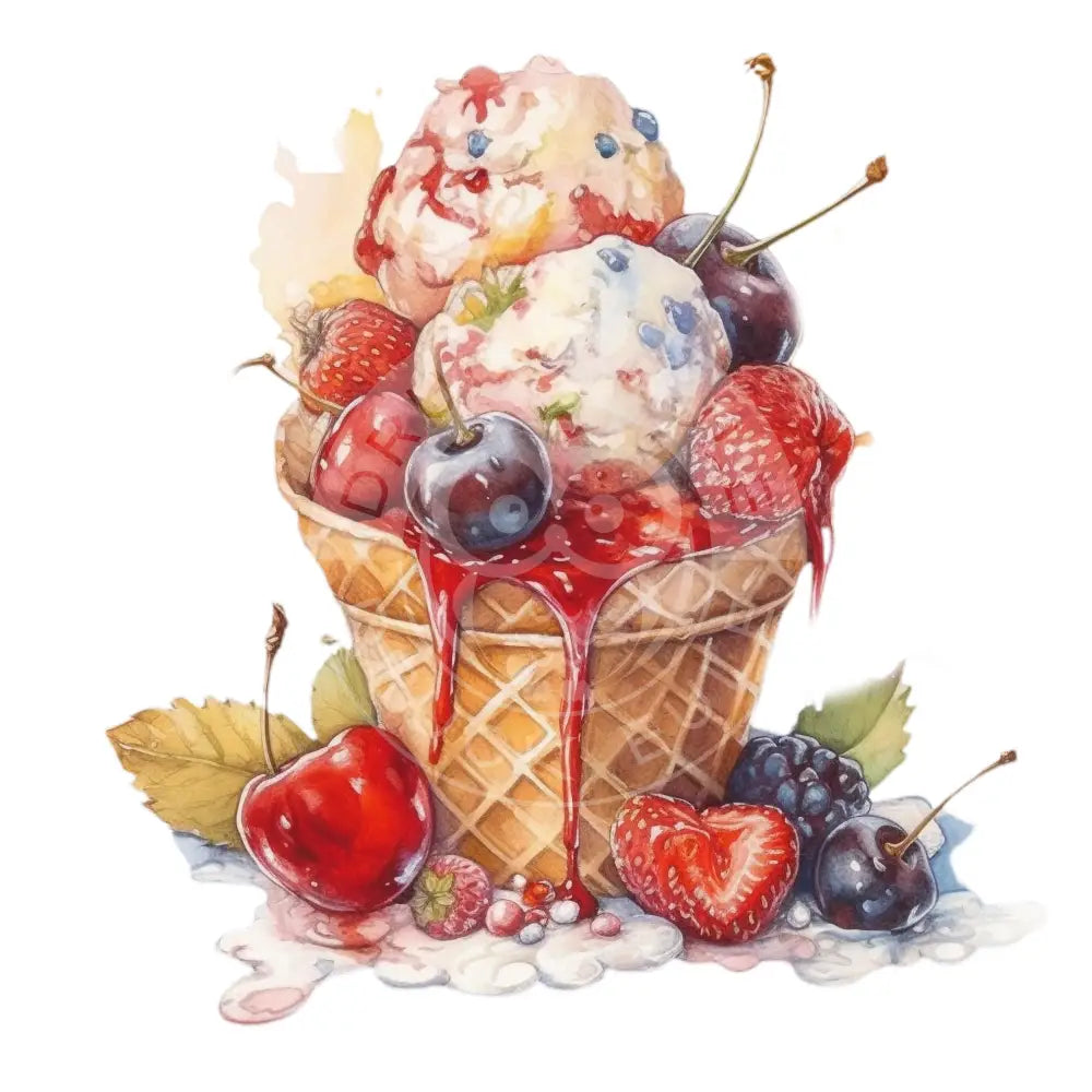Bügelbild Ice Cream 102-29