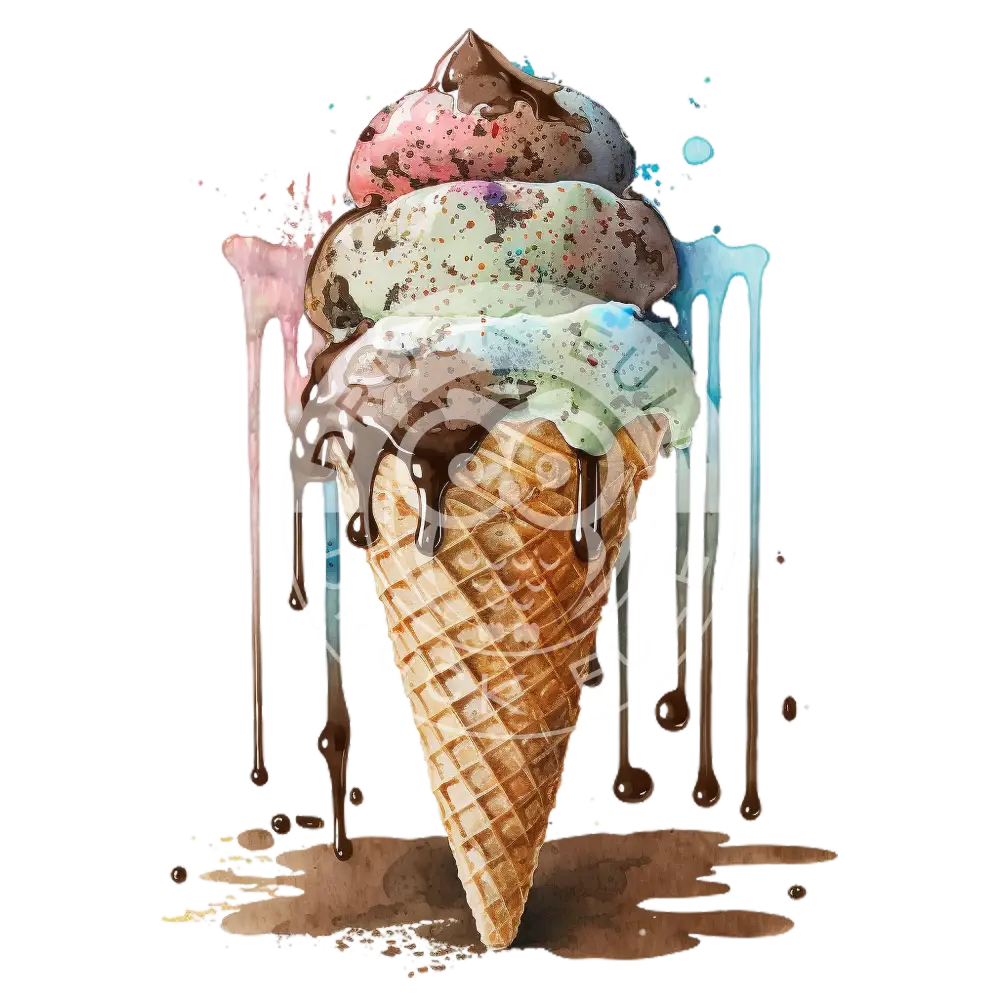 Bügelbild Ice Cream 102-30