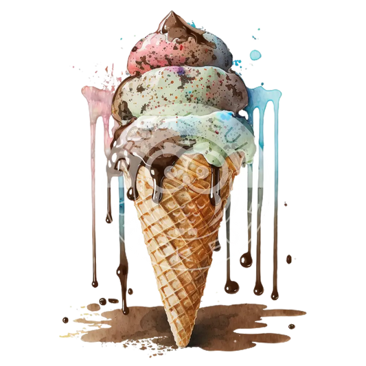 Bügelbild Ice Cream 102-30