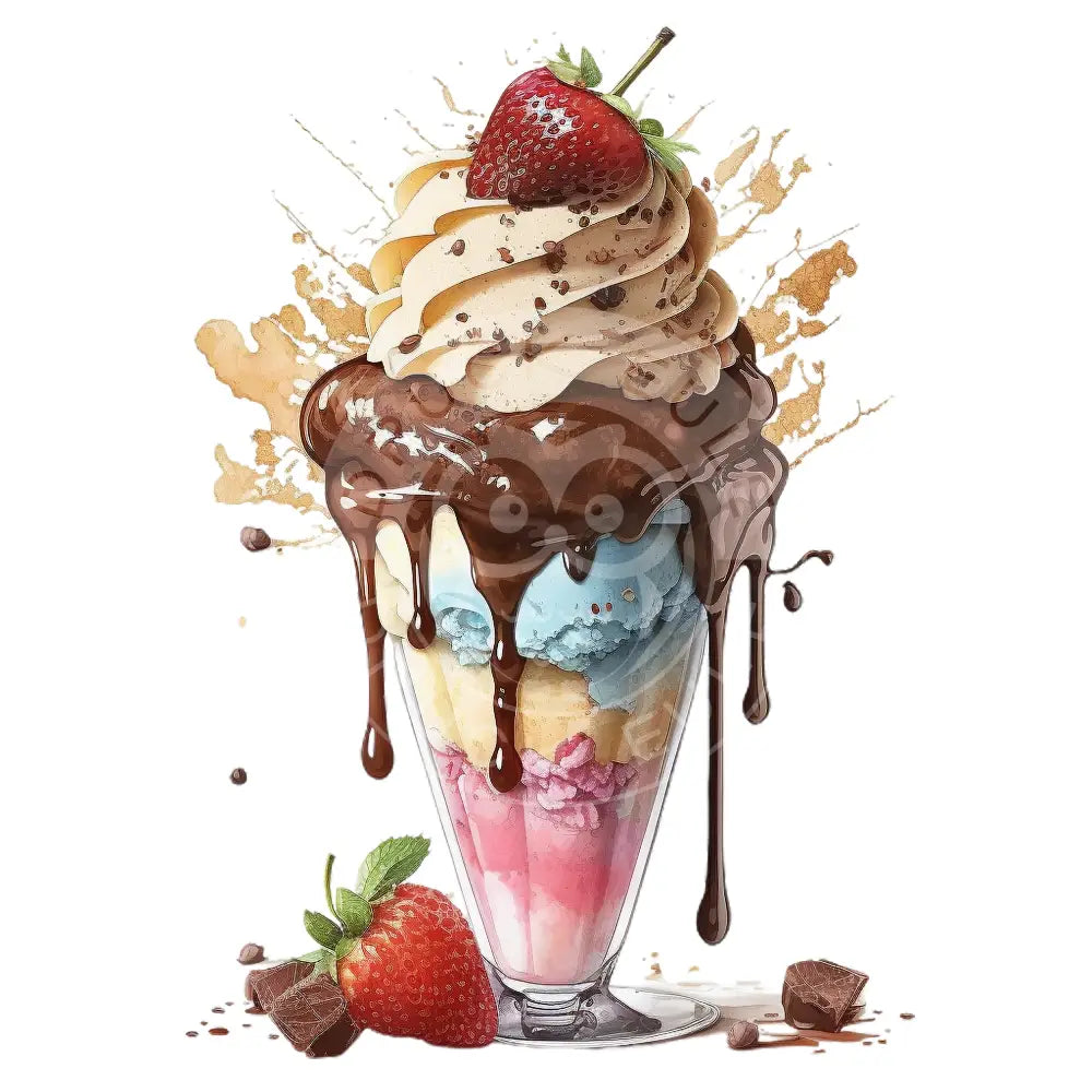 Bügelbild Ice Cream 102-32