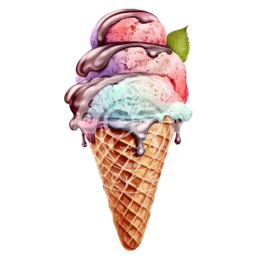 Bügelbild Ice Cream 102-7