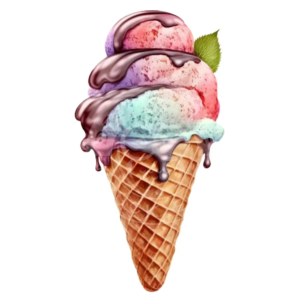 Bügelbild Ice Cream 102-7