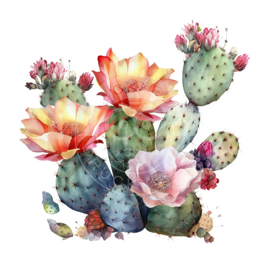 Bügelbild Kaktus 131-15