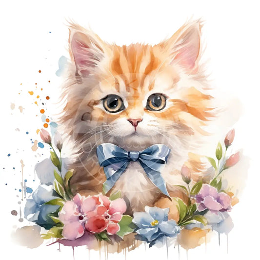 Bügelbild Katze 1047-11