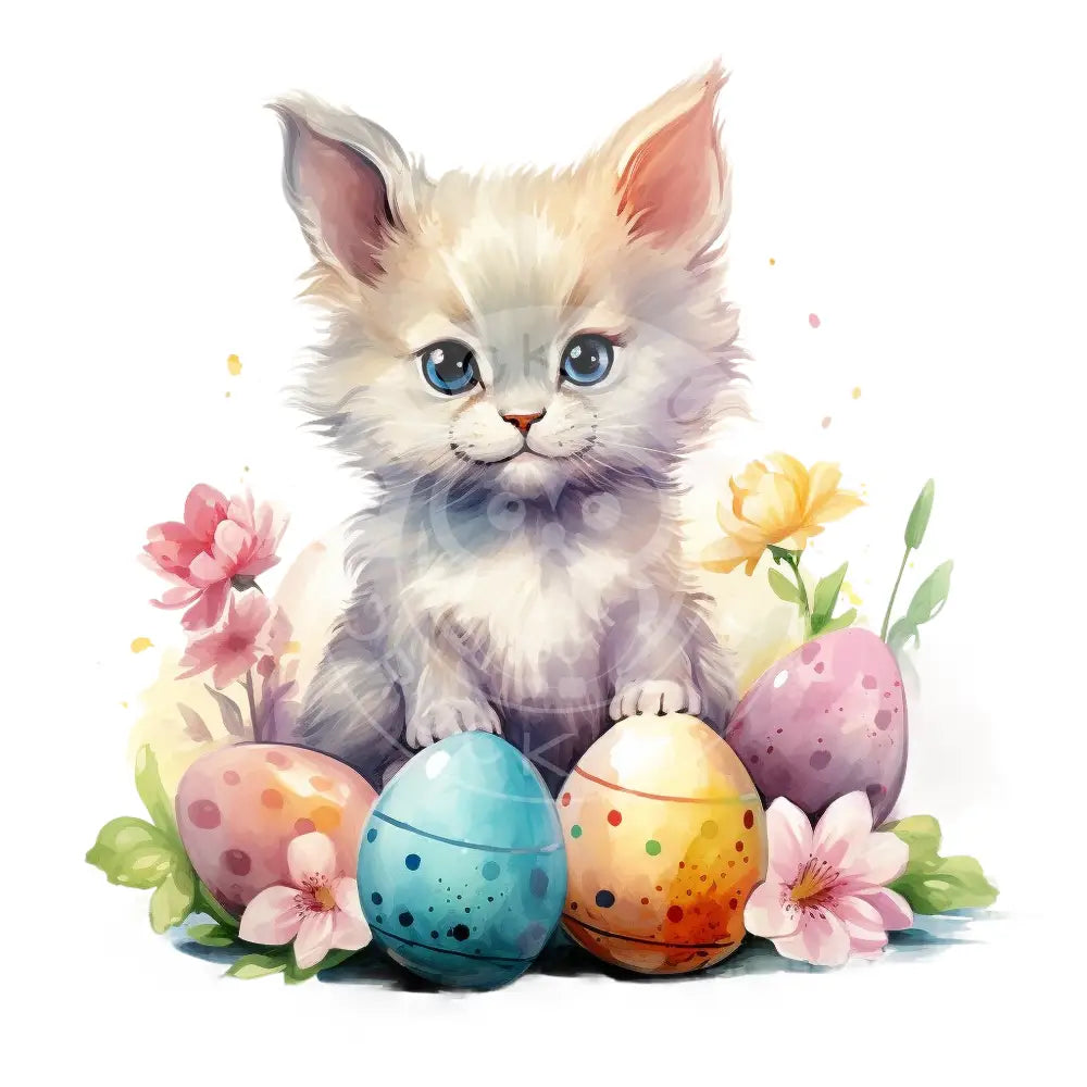 Bügelbild Katze 1047-14