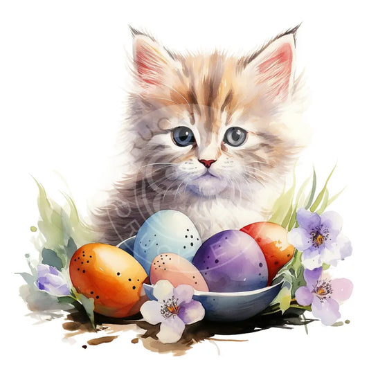 Bügelbild Katze 1047-8