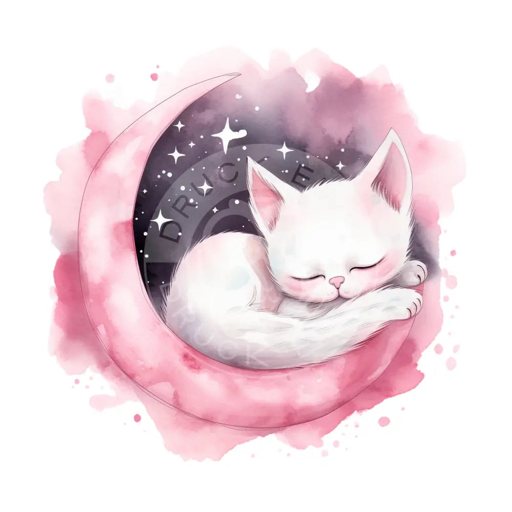 Bügelbild Katze Sleepy 123-10