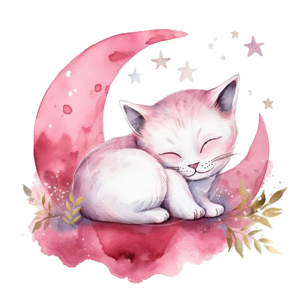 Bügelbild Katze Sleepy 123-12