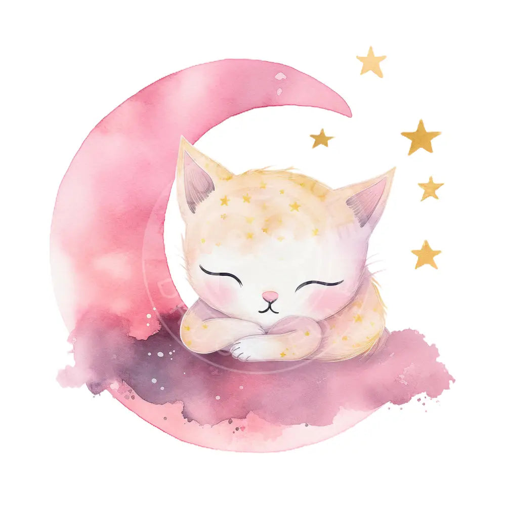 Bügelbild Katze Sleepy 123-2