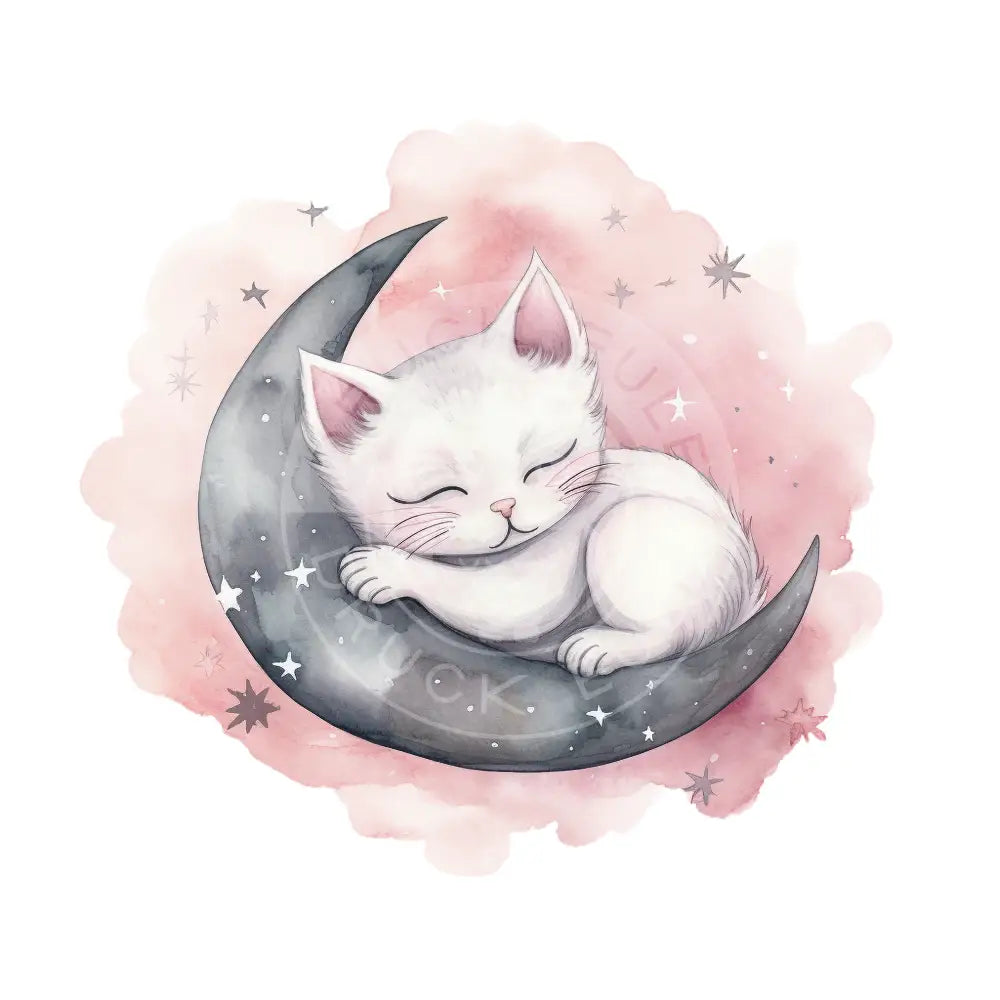 Bügelbild Katze Sleepy 123-8