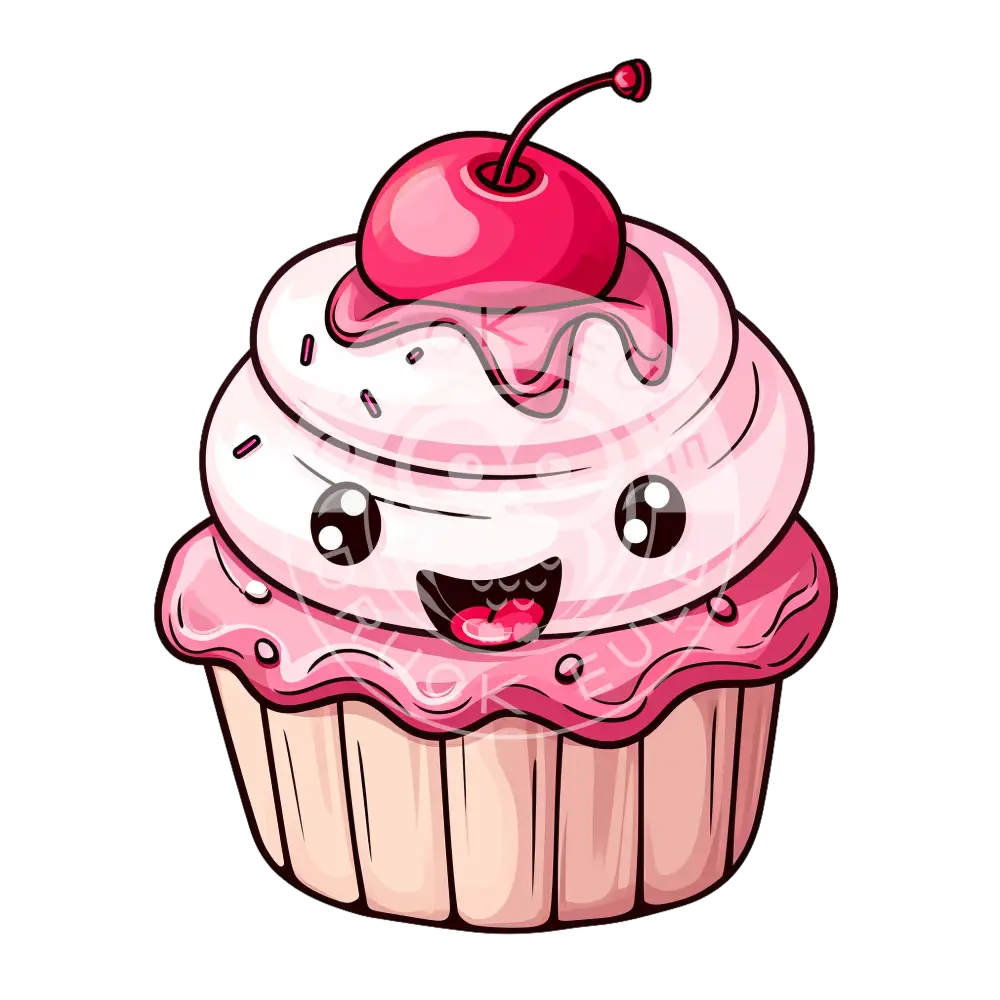 Bügelbild Kawaii Cupcakes 1157-10A