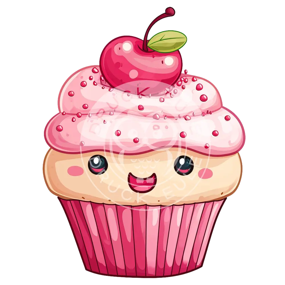 Bügelbild Kawaii Cupcakes 1157-11A